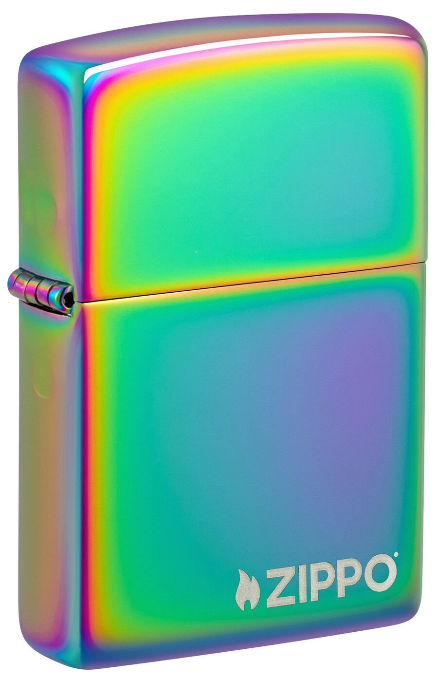 クラシックなマルチカラーのzippoロゴ