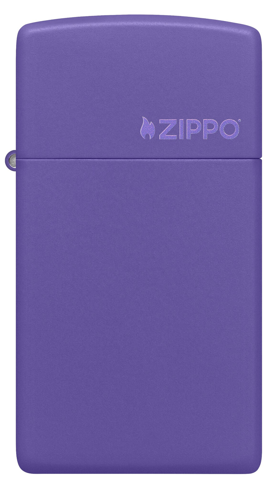 スリム パープルマット zippo ロゴ