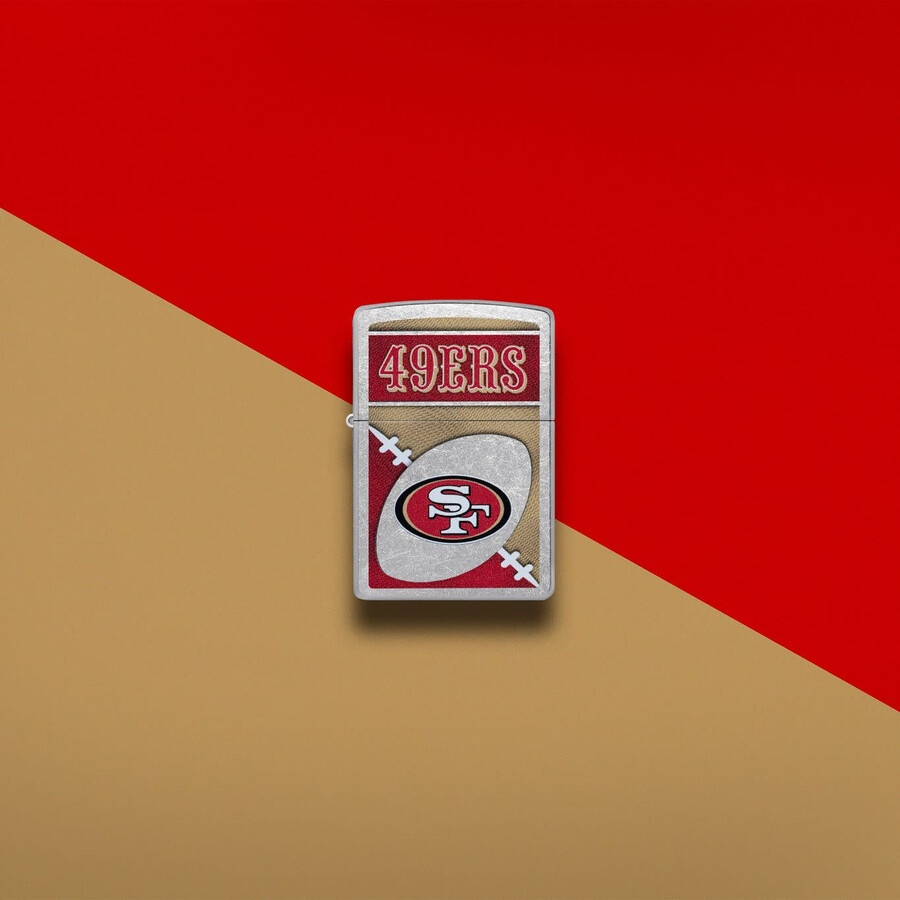 nfl サンフランシスコ 49ers クローム ロゴ デザイン