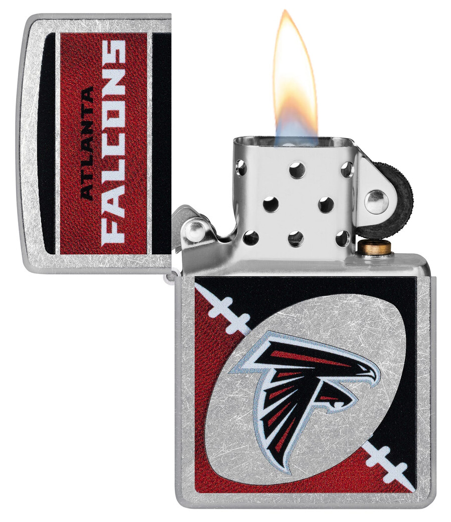 nfl アトランタ ファルコンズのクローム ロゴ デザイン