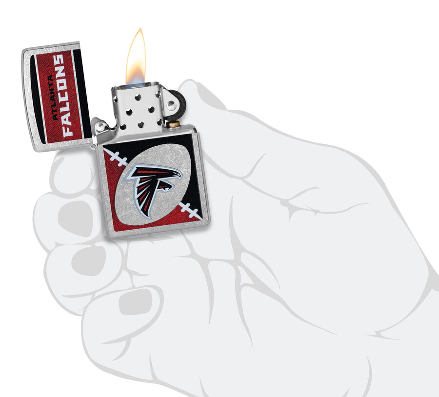 nfl アトランタ ファルコンズのクローム ロゴ デザイン