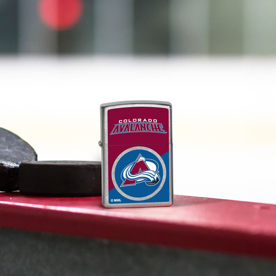 colorado avalanche カラーブロック ロゴ デザイン
