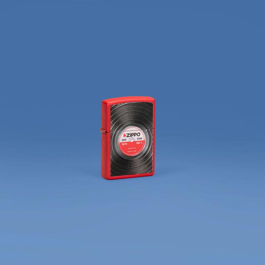 zippoビニールレコードのデザイン