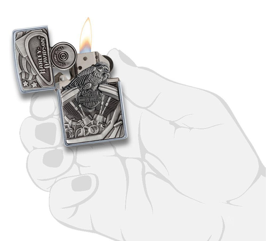 harley-davidson モーターブロック エンブレム