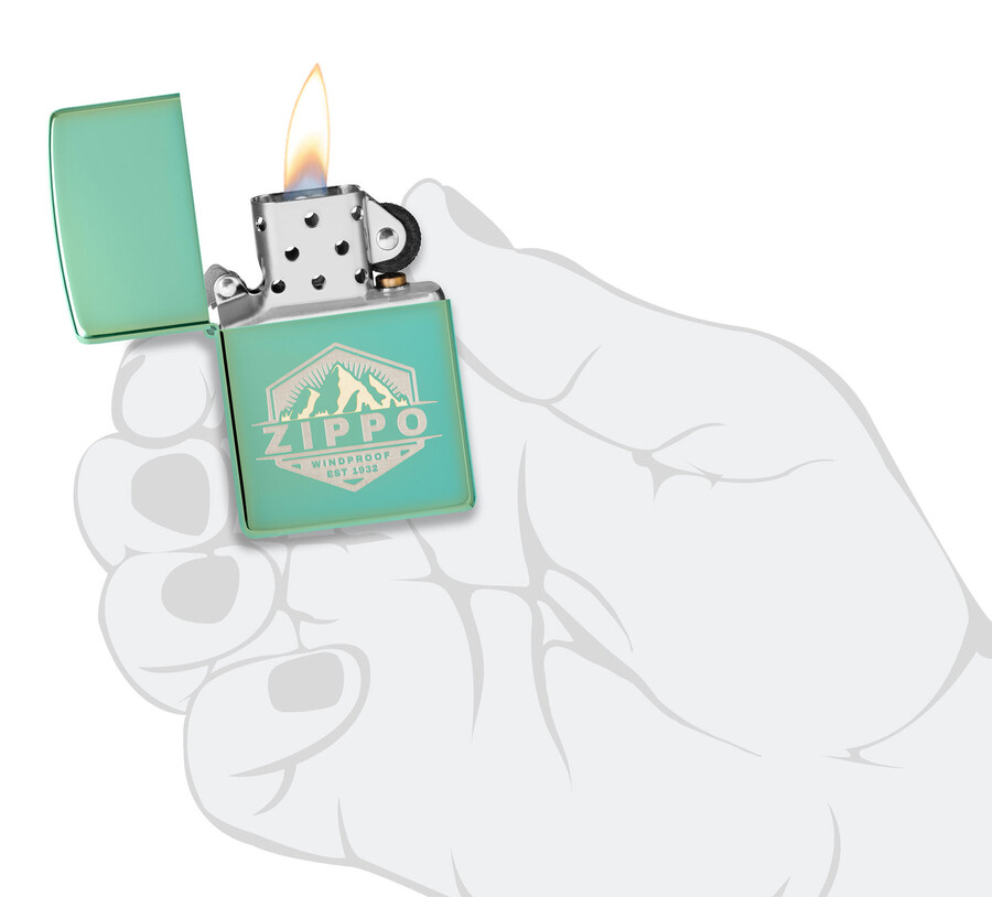 zippoバッジのデザイン