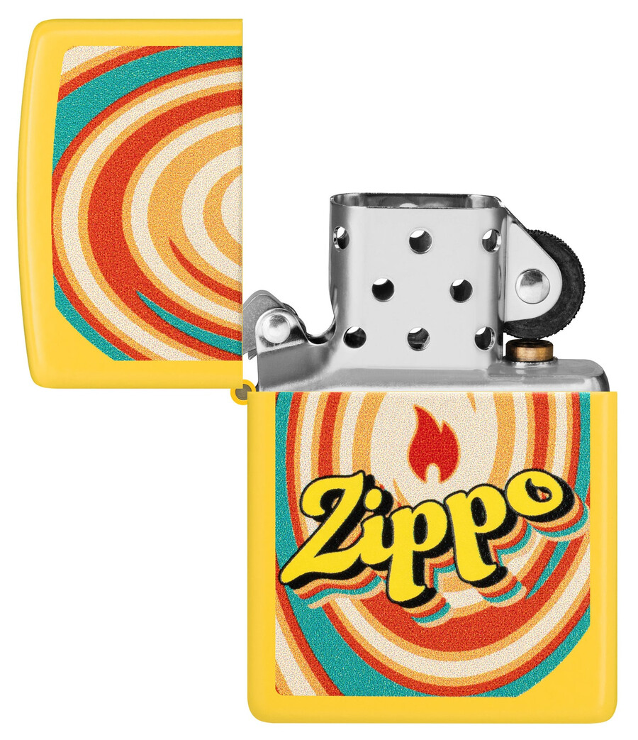 zippo 渦巻きデザイン