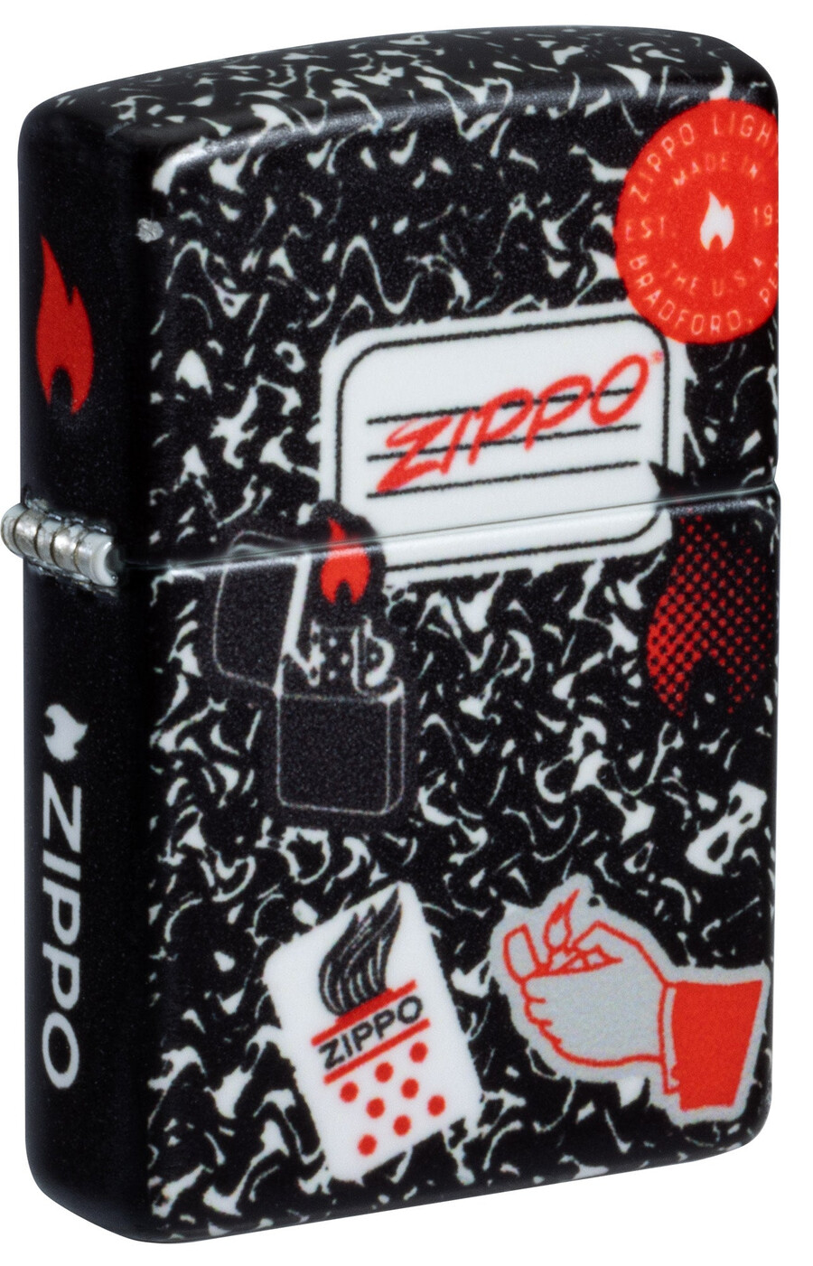 zippoノートのデザイン