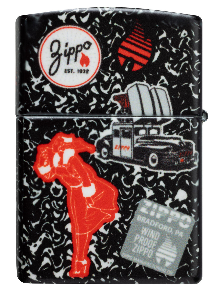 zippoノートのデザイン
