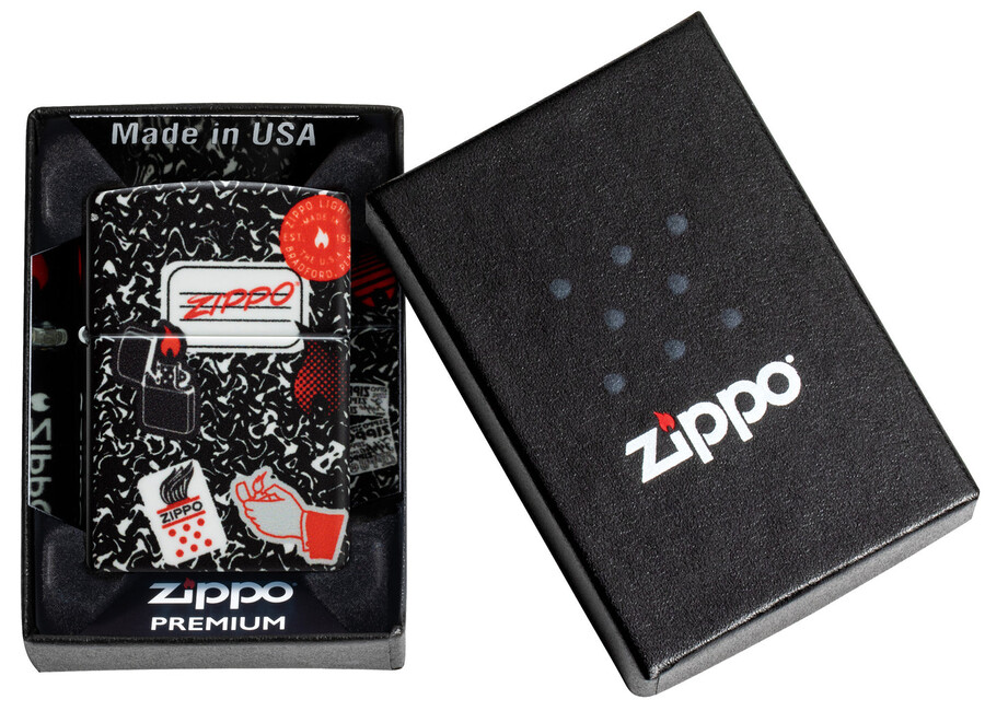 zippoノートのデザイン