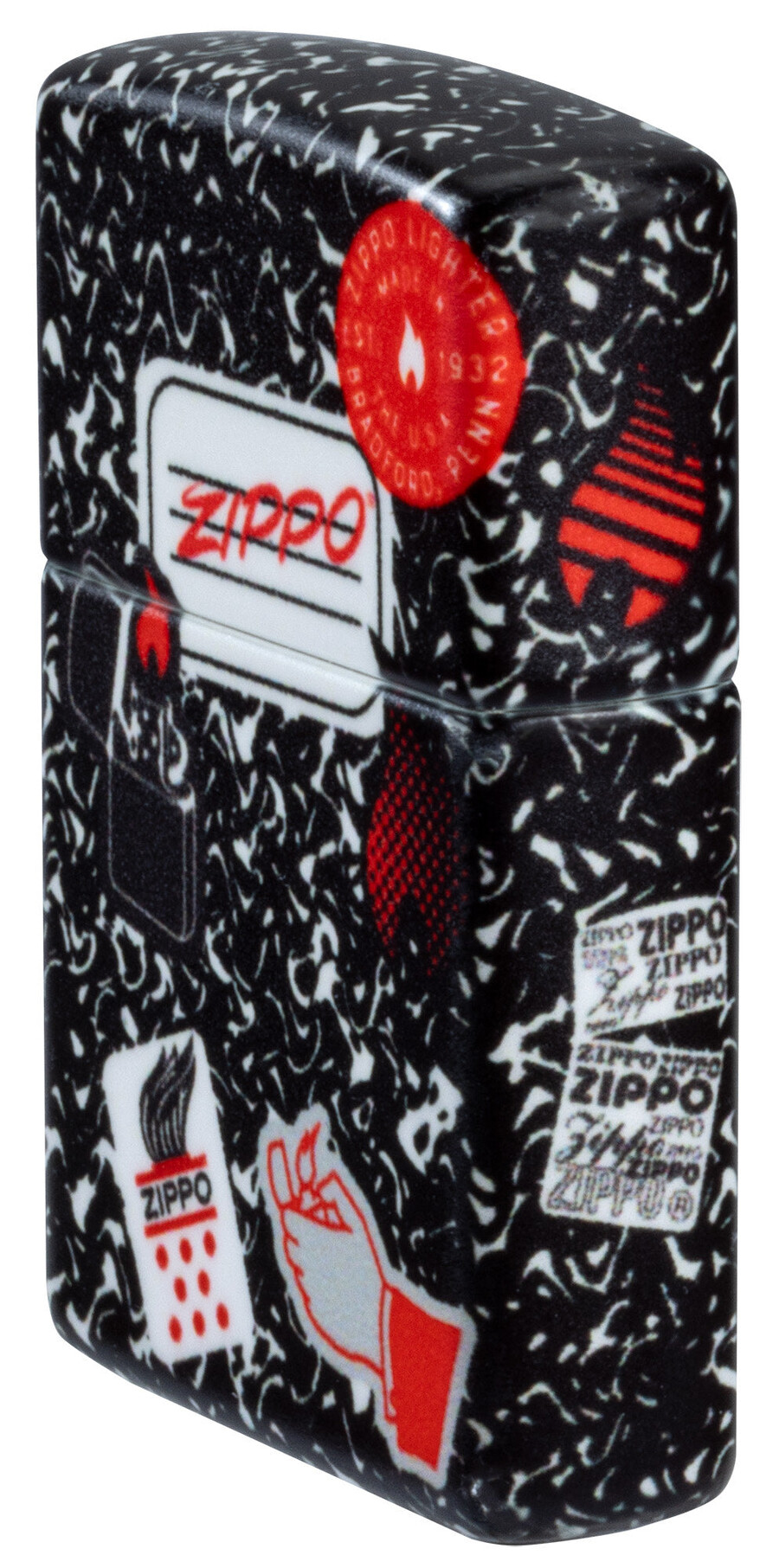 zippoノートのデザイン