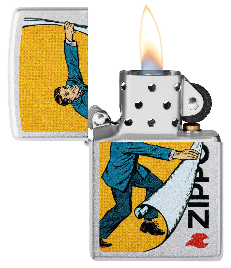 zippo revealデザイン