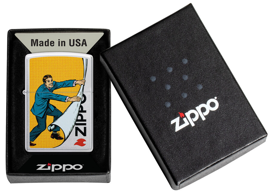zippo revealデザイン