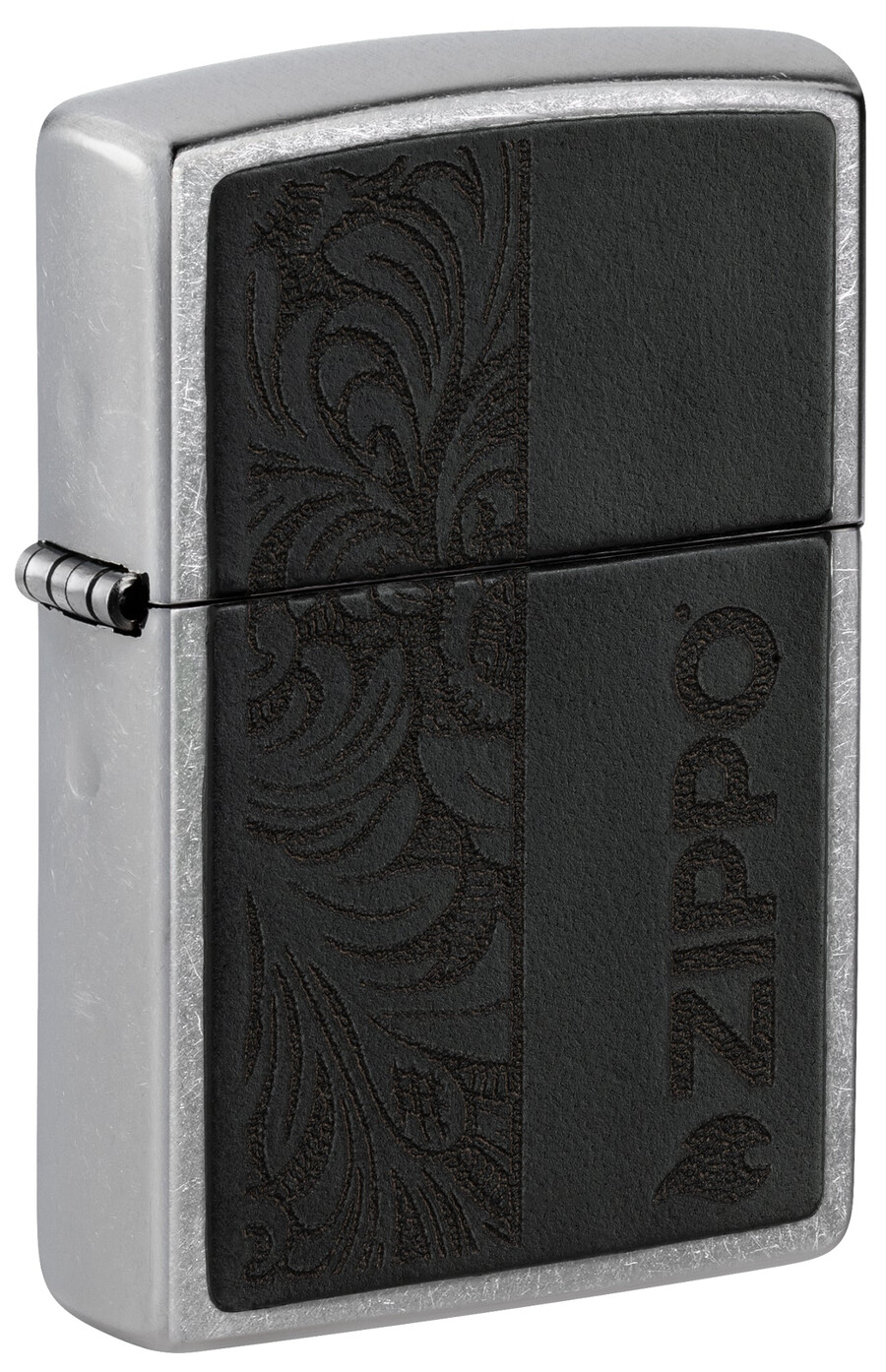 ブラックレザーエンブレム - zippoデザイン