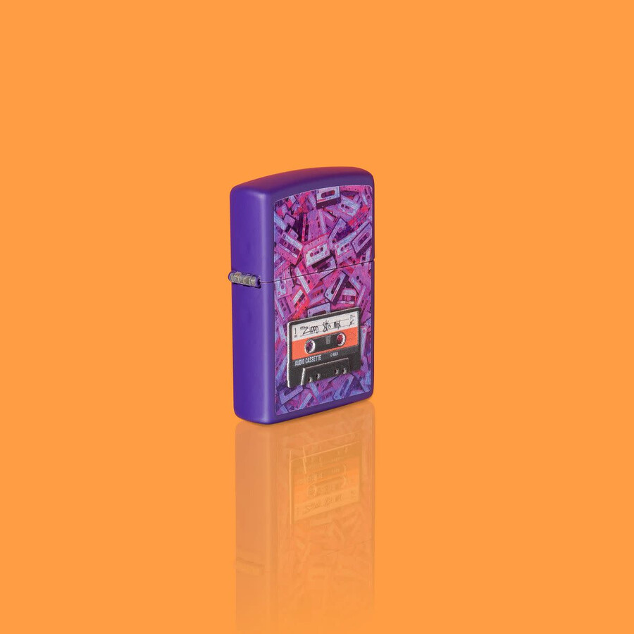 zippoカセットテープのデザイン