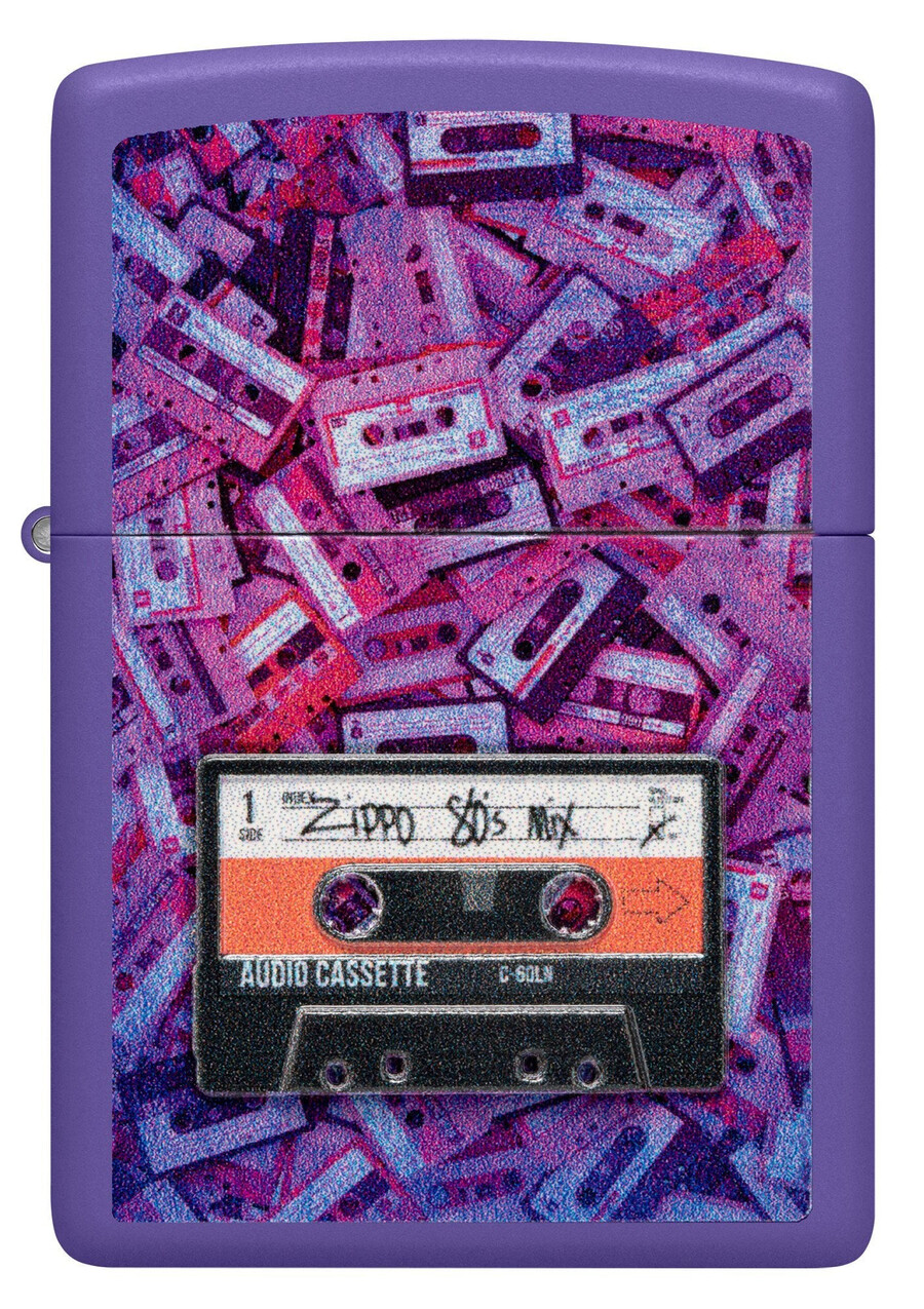 zippoカセットテープのデザイン