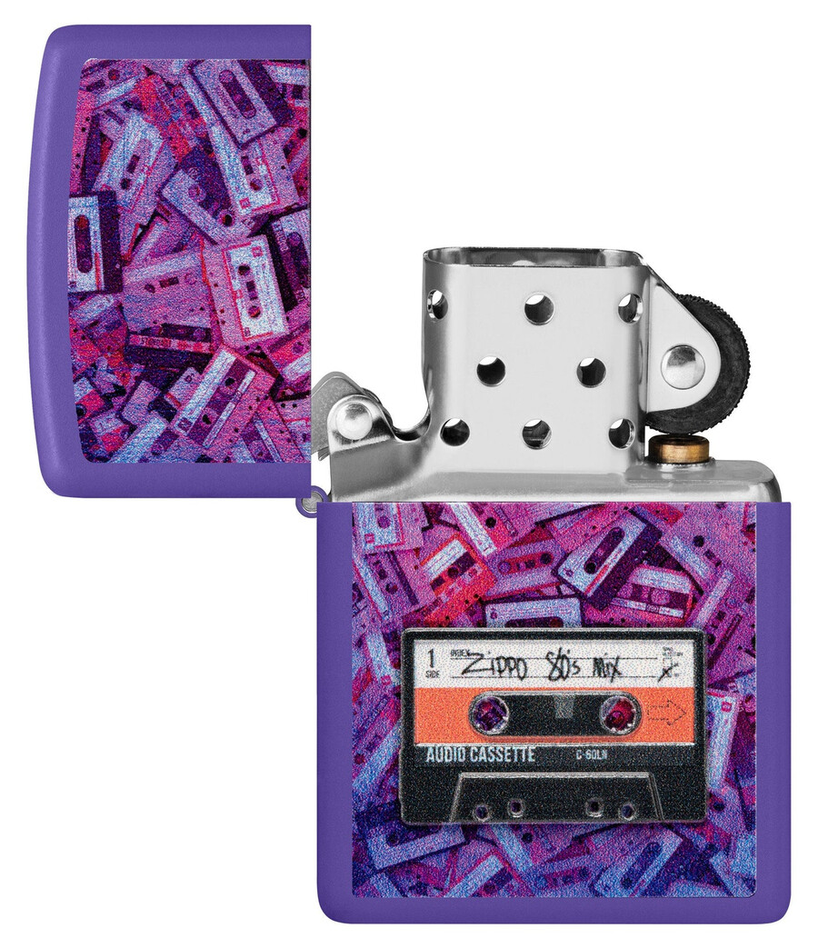 zippoカセットテープのデザイン