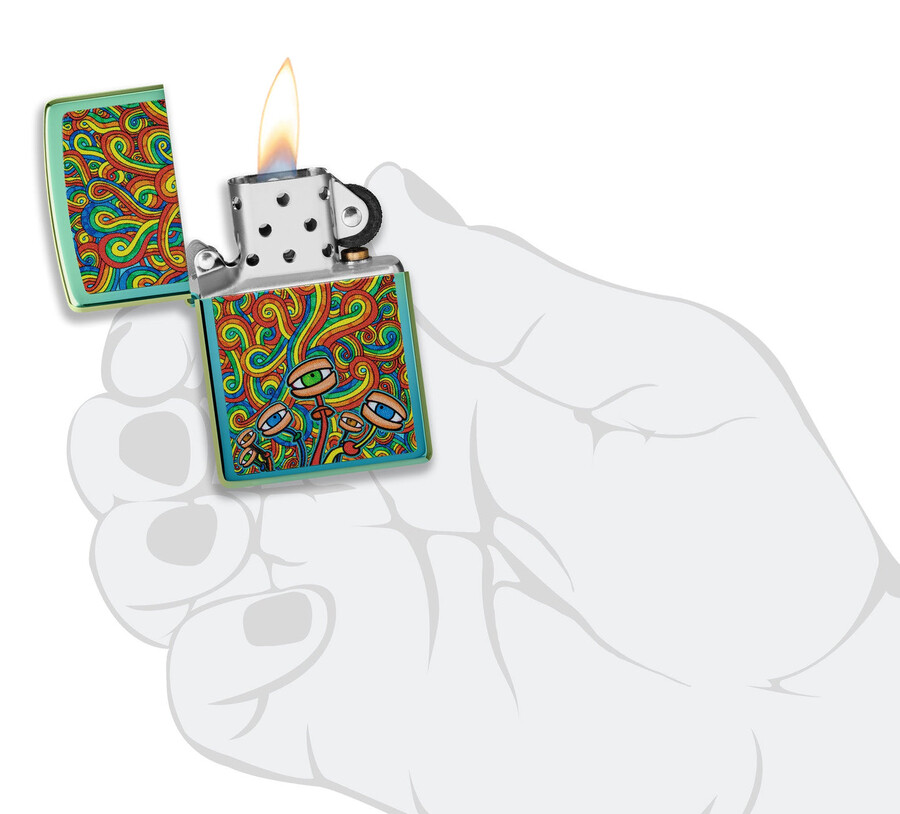 サイケデリックなイメージデザイン