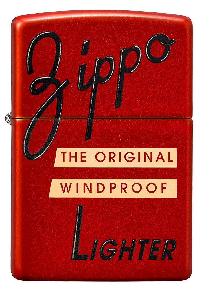 zippo レッドボックストップデザイン