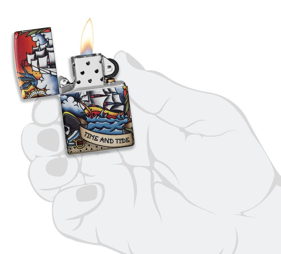 航海をテーマにしたタトゥーのデザイン