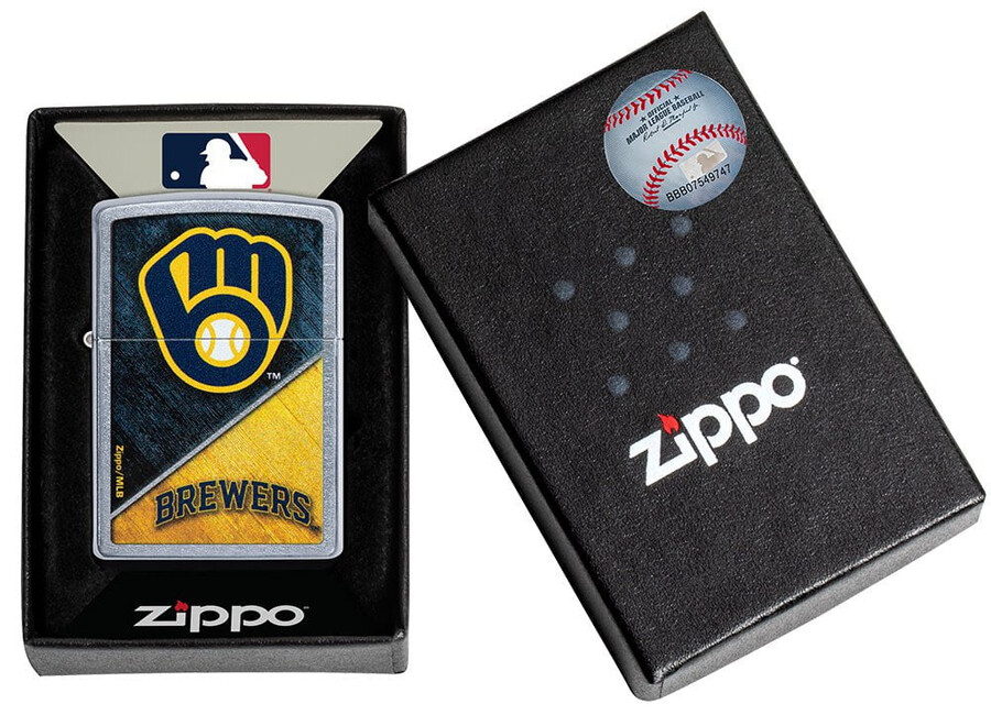 mlb ミルウォーキーブルワーズ カラーブロックデザイン